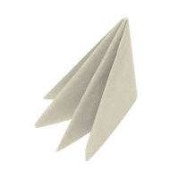 3 Ply 40cm Dinner Napkin Cream