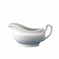 Plain White Mini Sauce Boat 4oz (11.2cl) 