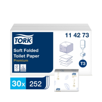 Tork 2 Ply Soft Folded Bulk Pack Toilet Paper