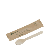 Individually Wrapped Wooden Spoon 16cm