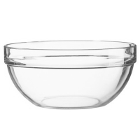 Saladier Glass Stacking Bowl 26cm / 10" / 4.3L