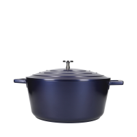 MasterClass Large 5 Litre Cass Dish with Lid Blue