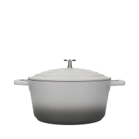 MasterClass Large 5 Litre Cass Dish with Lid Grey