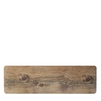 Driftwood GN 2/4 Rect Melamine Platter 530x162mm
