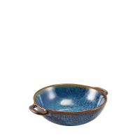 Terra Porcelain Aqua Blue Balti Dish 15cm.
