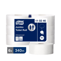 Tork 2 Ply Jumbo Toilet Roll Adv. 76mm 340m