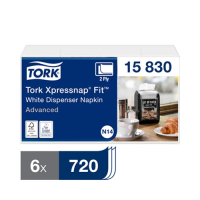 Tork Xpressnap?  Fit 2 Ply Dispenser Napkin White.