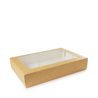 Kraft Sandwich Platter Box 450x311x82mm