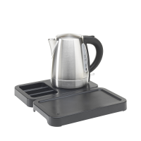 Valette Welcome Tray Black 34x32x25cm 0.9L Kettle