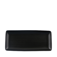 Evo Rect Chefs Tray Jet Black 14.0" x 6.5"