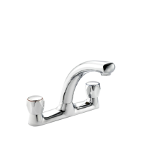 Pair 1/2'' (12mm) High Mixer Taps