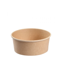 Kraft Salad Bowl PLA Lined 1300ml