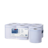 Tork 1 Ply Basic Paper Centrefeed Blue 300m 