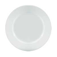 Anton Black Winged Plate (12.25") 31cm White