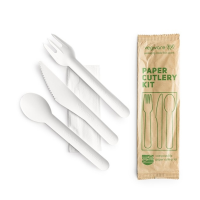 Paper 4 in 1 Cutlery Meal Pack