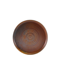 Terra Porcelain Rst/Copper Presentation Plate 21cm