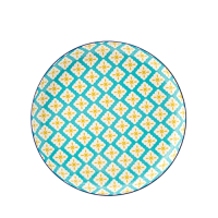Cadiz Blue & Yellow Plate 10.5" (27cm)
