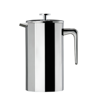 8 Cup Cafetiere Mirror Finish 18/10 S/S 1ltr