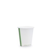 6oz White Single Wall Hot Cup 