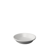 Plain White Rimless Fruit Bowl 5" (12.7cm) 