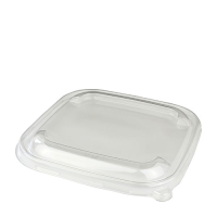 Be Pulp rPET Lid for Square Bowl 17x17cm 750ml