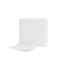 Pure White Square Plate 20.5cm (8")