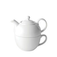 Porcelain One Cup Teapot 12oz 34cl