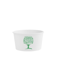 12oz Soup Container Green Tree 