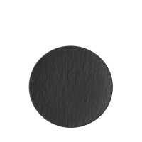 Rock Black Shale Coupe Plate 21cm 