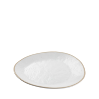 Europa Serving Plate, White Mel 26.5x23x3cm