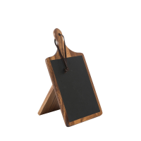 Tuscany Small Paddle Chalk Board With Acia stand