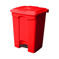 Step On Bin 30Ltr Red