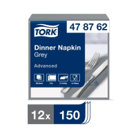 Tork 2 Ply 39cm Dinner Napkin Grey