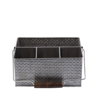 Brickhouse Coll Rect Flatware Caddy