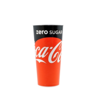 22oz Coke Zero Paper Cup 