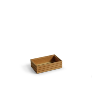 Flow Rustic Tray 1.4  265x163x40mm Walnut