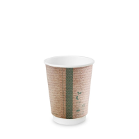 12oz Double Wall Brown Kraft Cup 