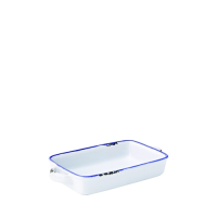 Avebury Blue Small Rectangular Dish 6.75" 17.5cm