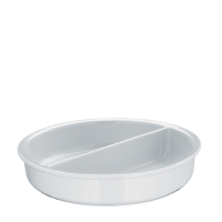 Hot & Fresh Round Porcelain Divided Insert 3.5ltr