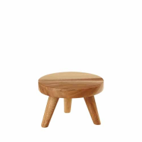 Small Round Wooden Stand 15cm x10cm