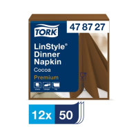 Tork LinStyle? 39cm Dinner Napkin Cocoa