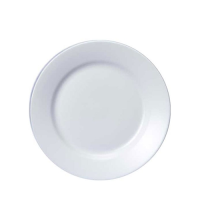 Plain White Mediterranean Dish 10" 25.6cm