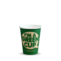 12oz I'm A Green Cup Single Wall Hot Cup