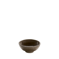 ReNew-Taupe Bowl Round - Relief 10cl 3.5oz