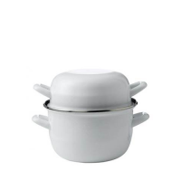 White Mussel Casserole Pot 1Ltr  35.25oz (111.018)