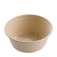 BePulp Round Natural Bowl 15cm diameter 500ml