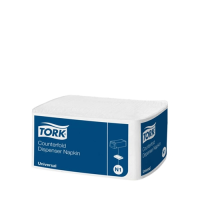 Tork 1 Ply Counter-fold Dispenser Napkins White