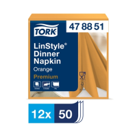 Tork LinStyle? 39cm Dinner Napkin Orange