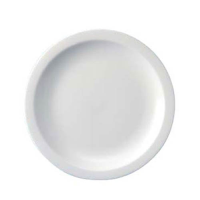 Plain White Nova Plate 11" 28cm