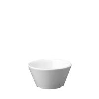 X Squared Sauce Dish White 3.9oz (11cl) 